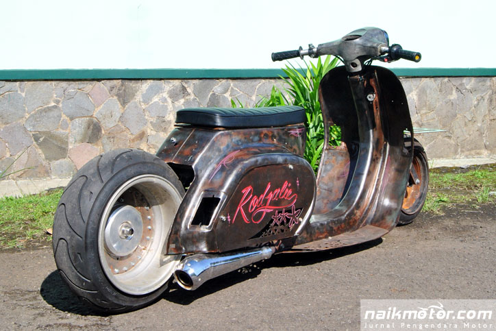 Modifikasi Vespa Bandung vesrod rodjalie modifikasi vespa rat rod ekstrem dari Modifikasi Vespa Bandung vesrod rodjalie modifikasi vespa rat rod ekstrem dari
